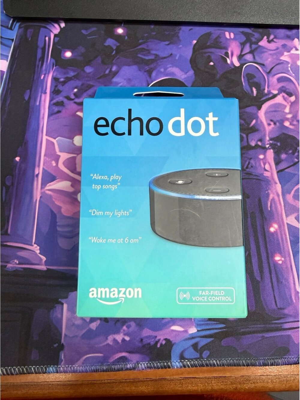 Amazon Echo Dot 2nd Generation Black Alexa Smart Speaker w/ Original Box